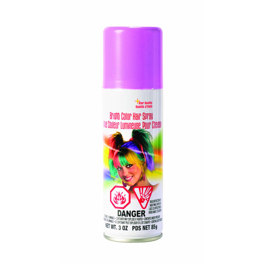 Hairspray pastle purple