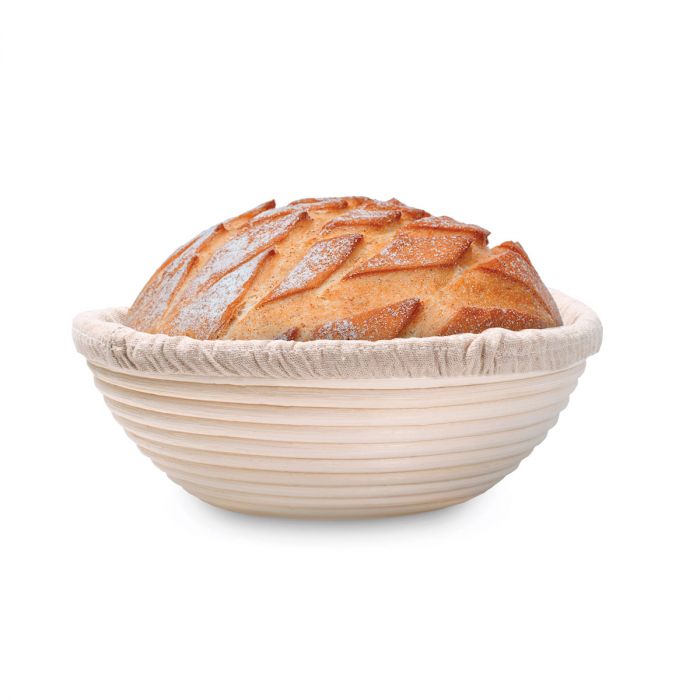 Round bread proofing basket