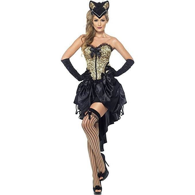 Burlesque Kitty W/ Corset and Skirt