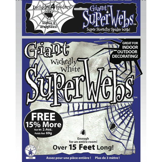 Spider Webbing  White
