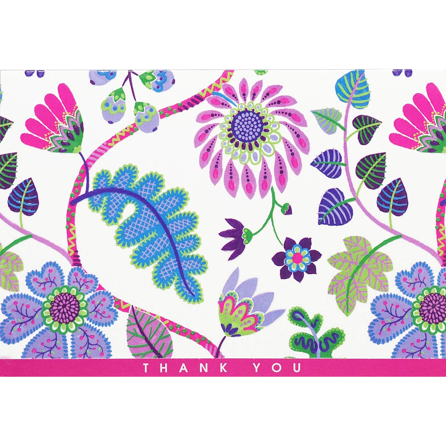 Fantasy Floral Thank you Notes