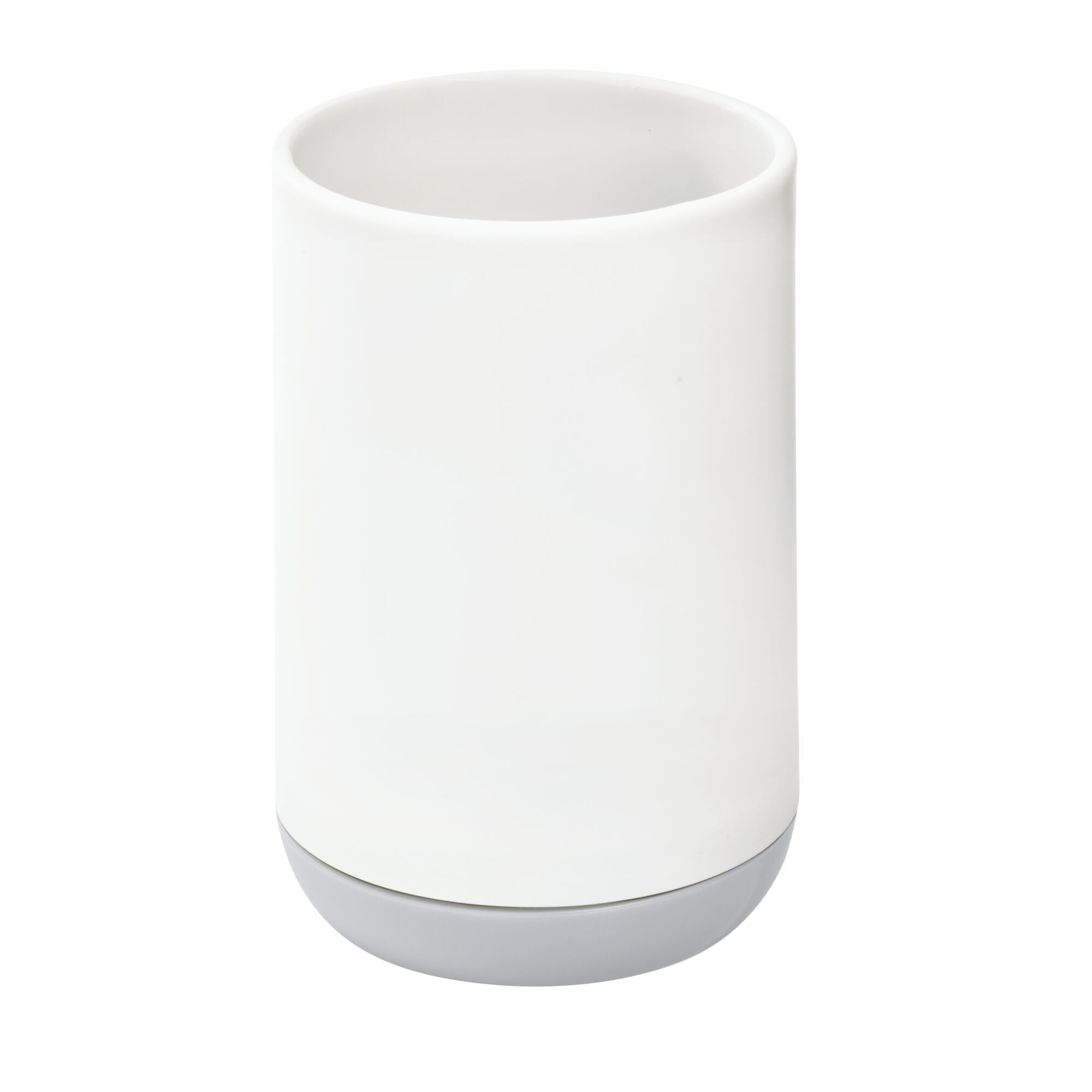 Porta cepillo de dientes blanco