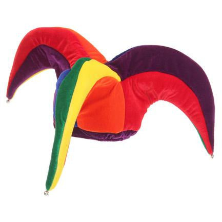 COURT JESTER PLUSH HAT MULTICOLOR