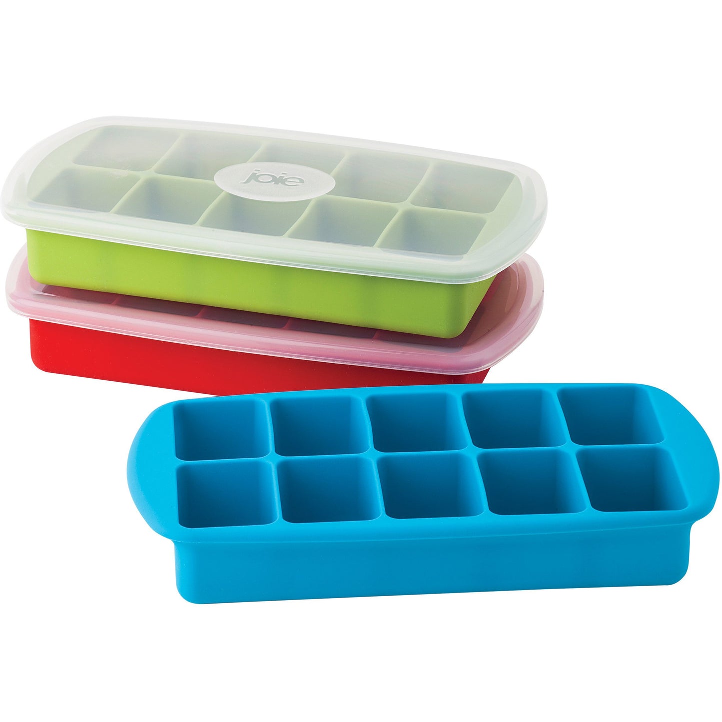 SILICONE ICE CUBE TRAY IN 3 COLORS