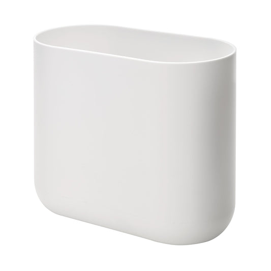 CADE SLIM WASTE CAN WHITE