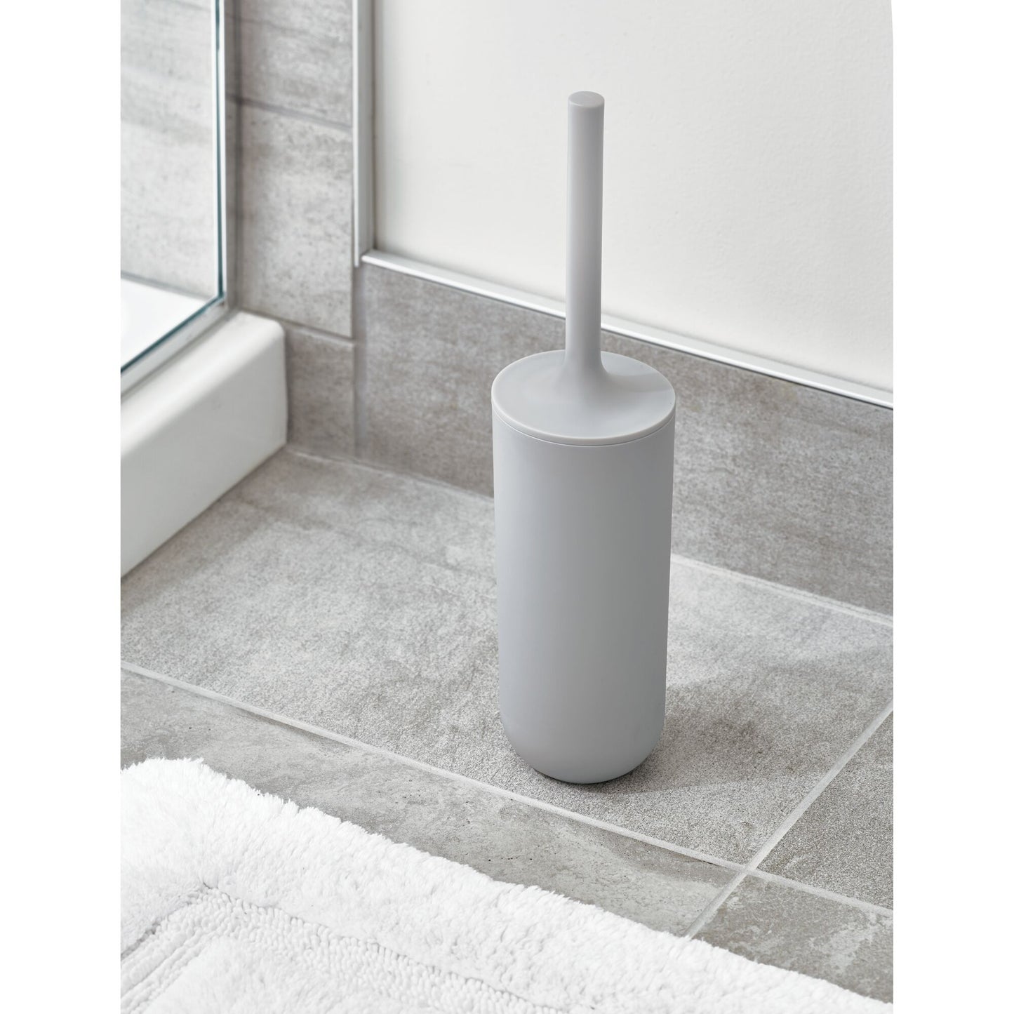 Cepillo de cuenco gris 17.4" x 5.5" x 3.8"