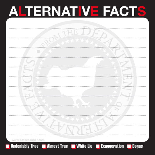 Message Pad Alternative Facts 60 sheets