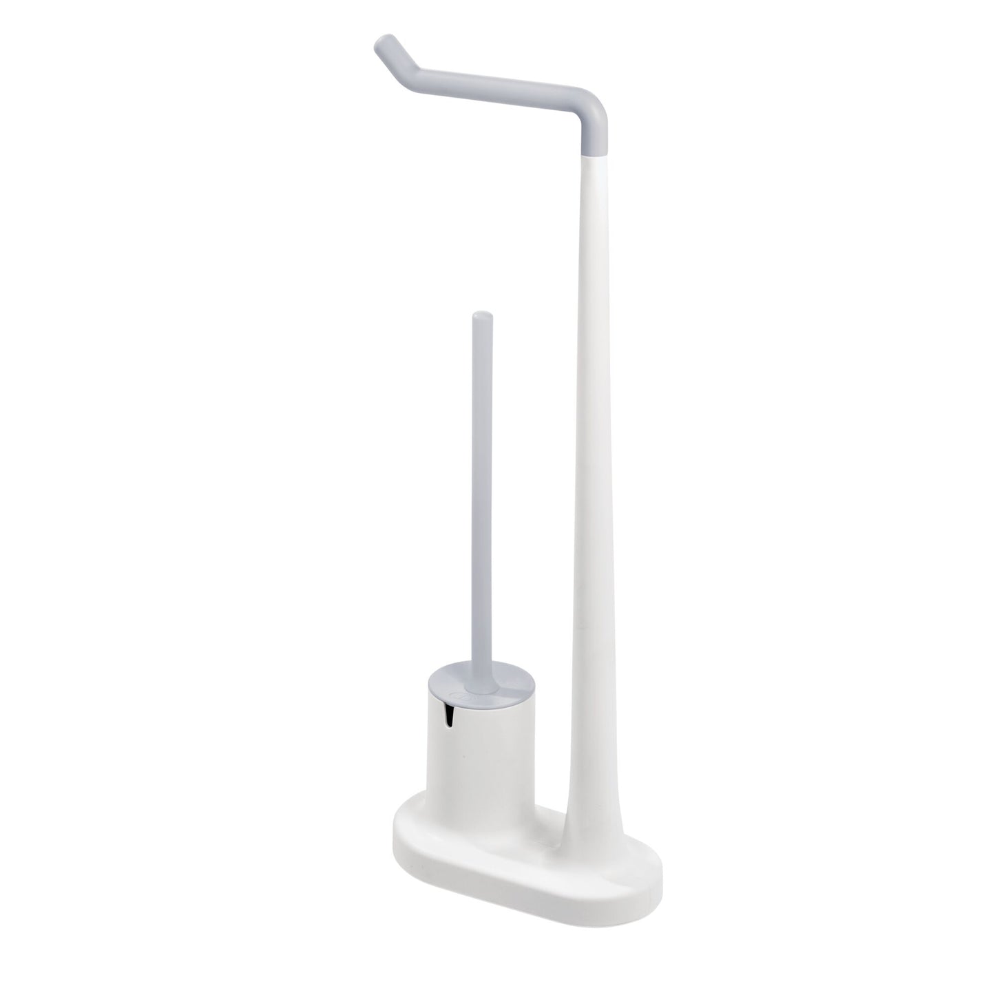 Cepillo para tazón con soporte para papel higiénico