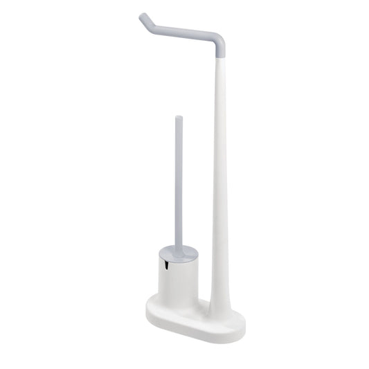 Cepillo para tazón con soporte para papel higiénico