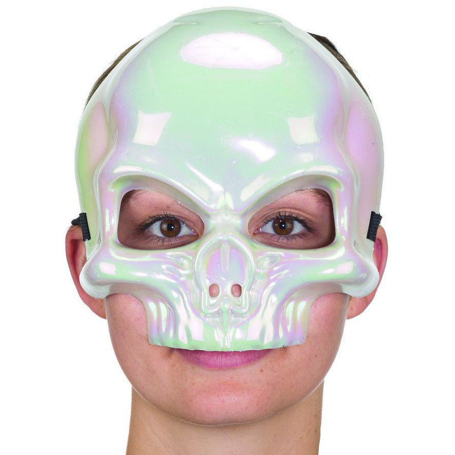 IRIDESCENT SKULL MASK