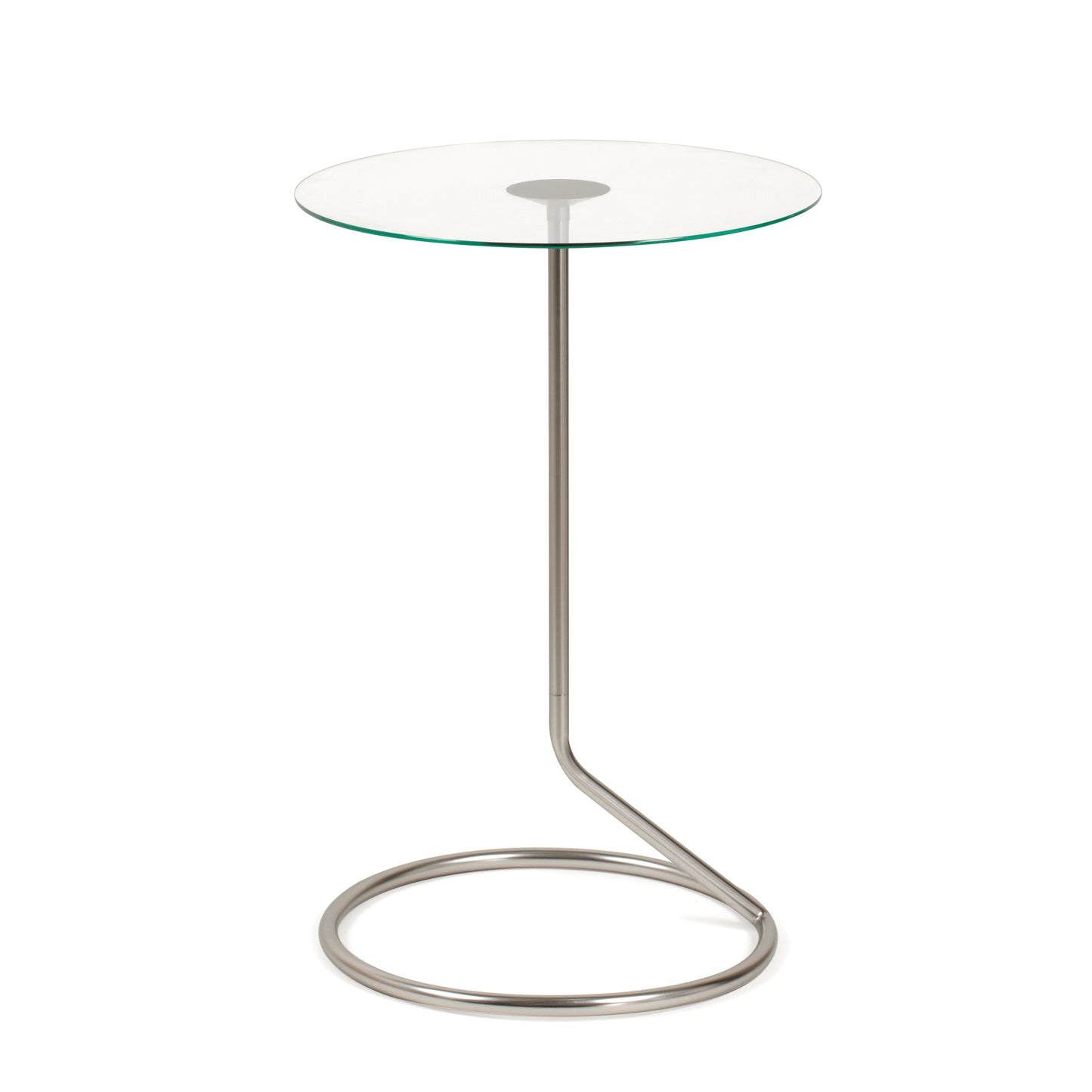 LOOP SIDE TABLE NICKEL