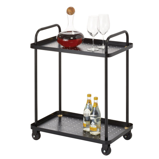 Black Rolling  Bar/Cart