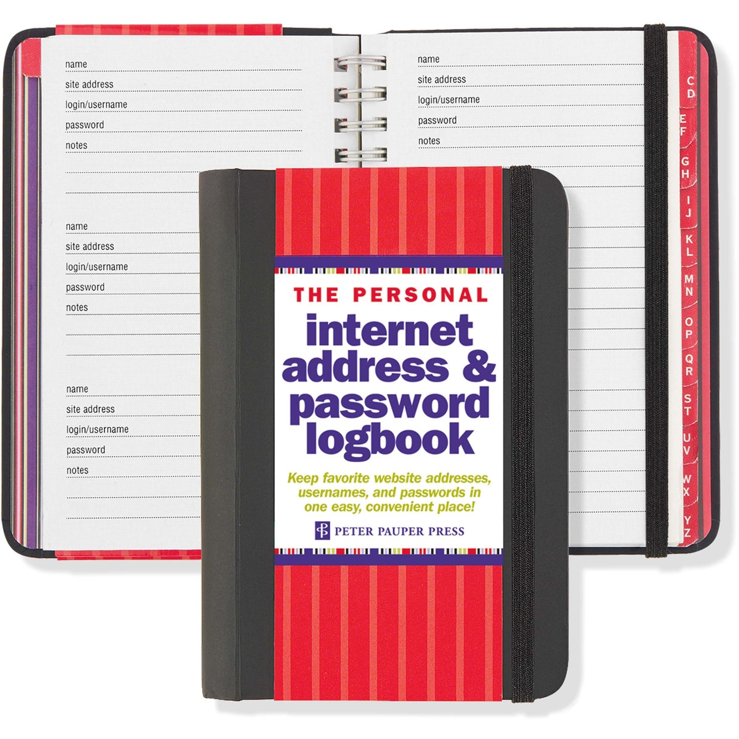 The Personal Internet Address & Password Logbook