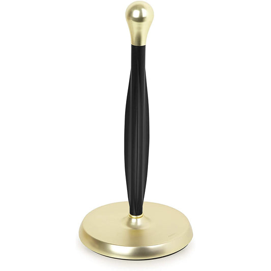 TUG PAPER TOWEL HOLDER  BRASS /BLACK