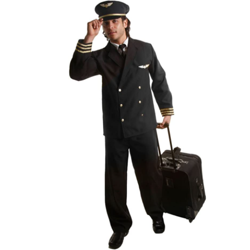 ADULT PILOT JACKET COSTUME