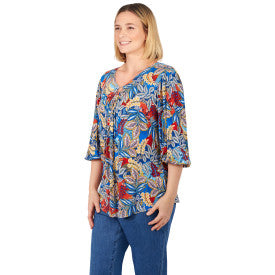 Blouse Lapis Multi - Ruby Rd.