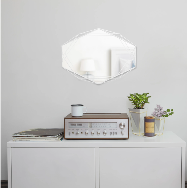 PRISMA MIRROR WHITE