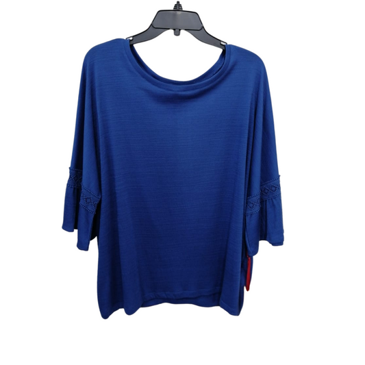 Blusa Azul Adriate Ruby Rd X