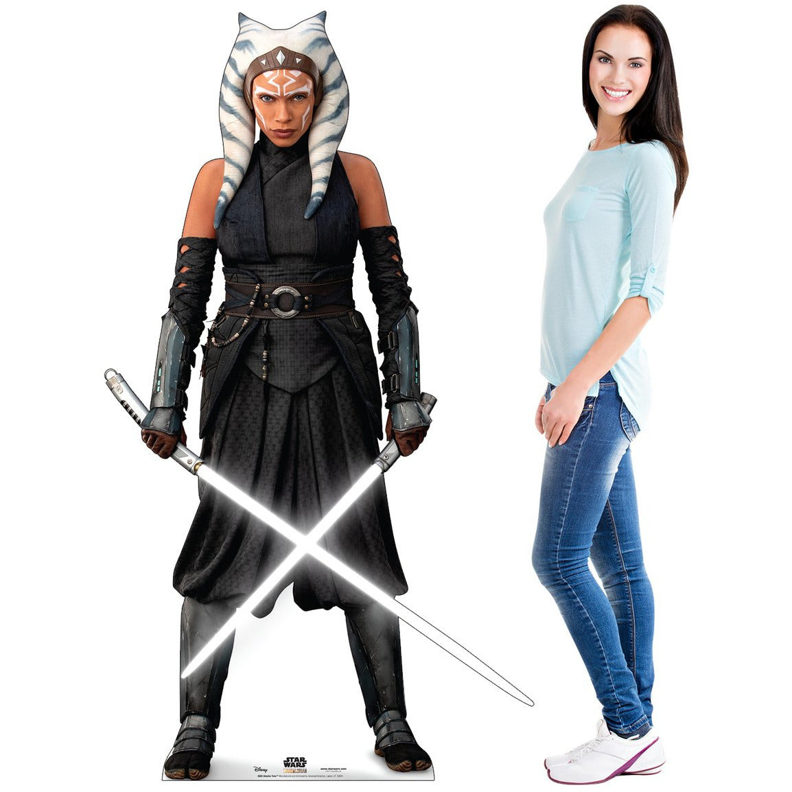 Ahsoka Tano the  Mandalorian  Soporte de cartón
