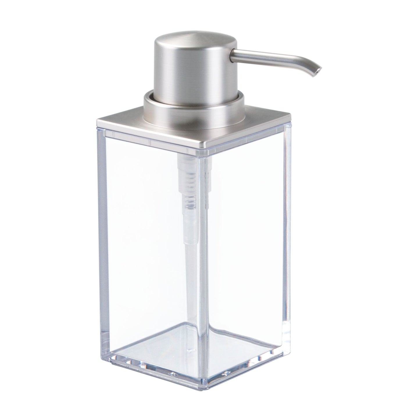 Soap Pump 8.3" x 4" x 3" Silver