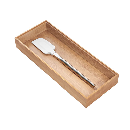 Organizador de gavetas bambú 6" x 15" x 2"