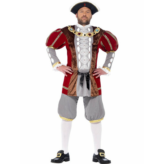 Deluxe henry VIII Costume red