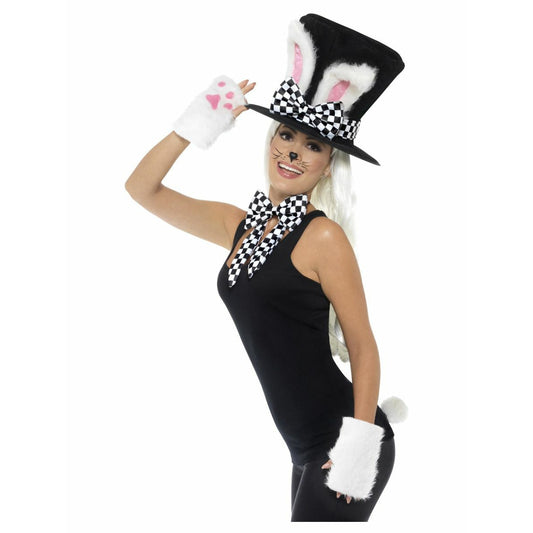 Tea party march hare kit black & white