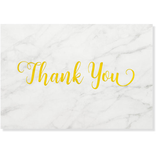 Marble Thank You Notes