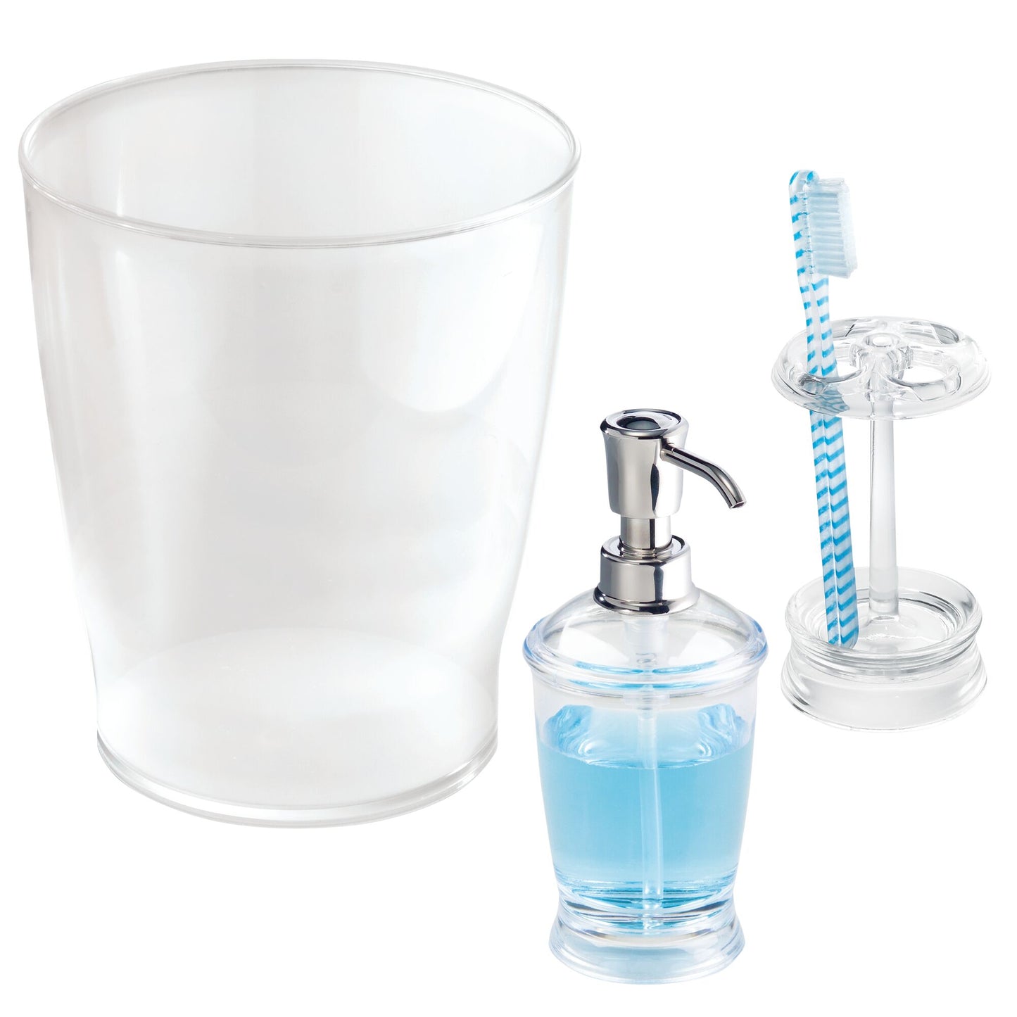 CLEAR CAN  8" x 8" x 9.1"