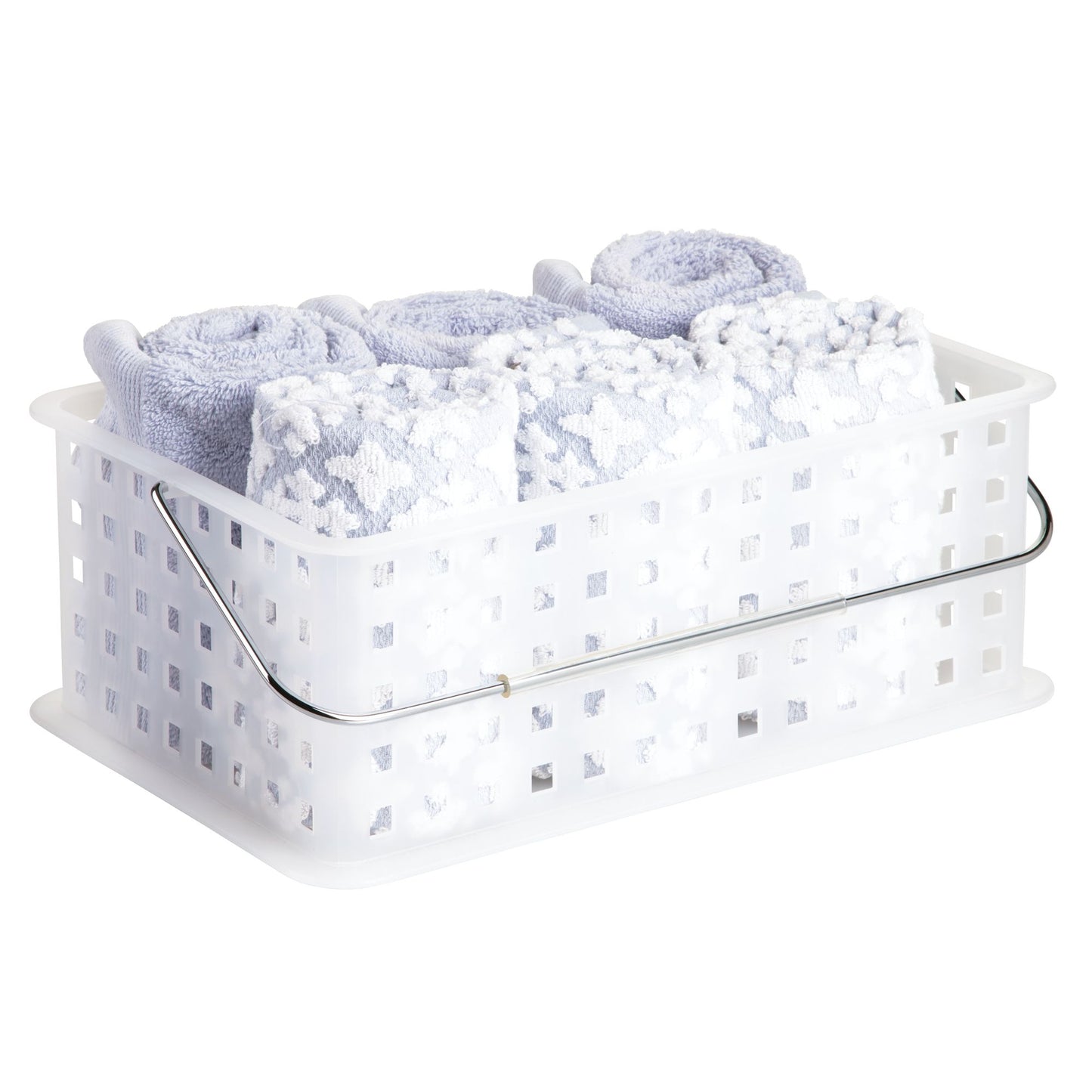Canasta mediana Spa Frost 13.9" x  8.7" x  5.25"