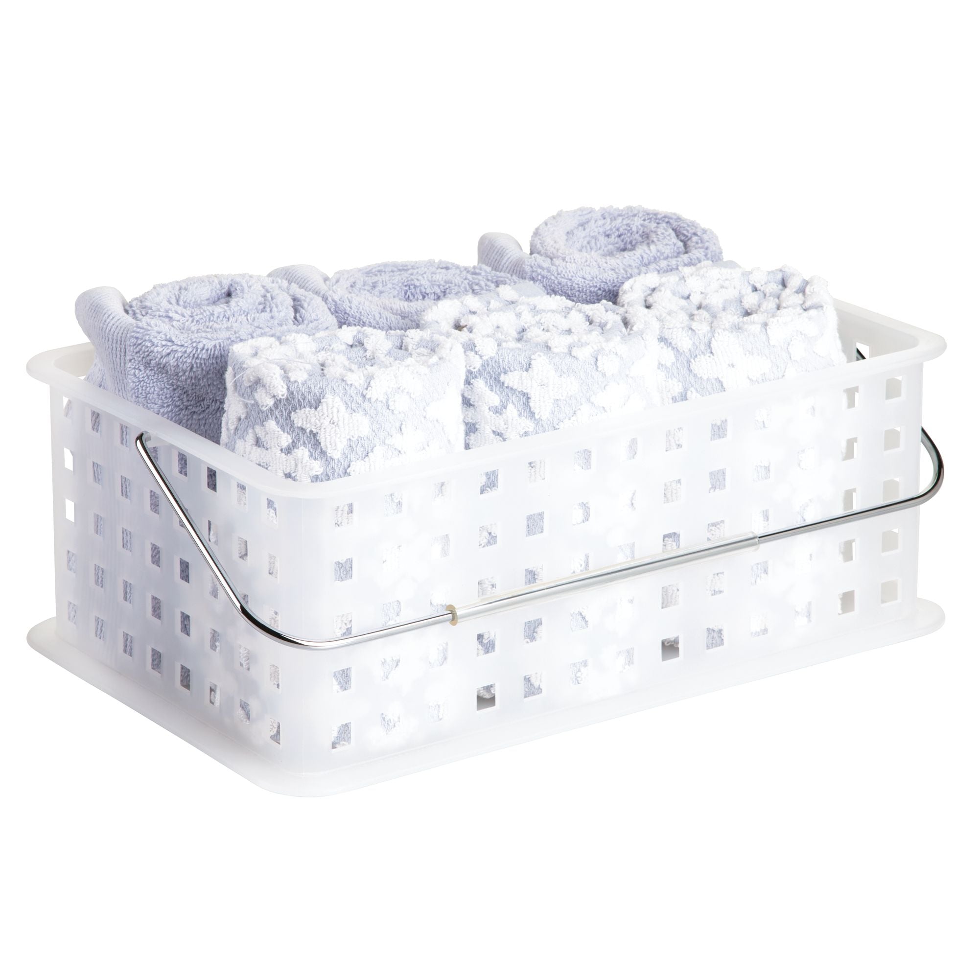 Canasta mediana Spa Frost 13.9" x  8.7" x  5.25"
