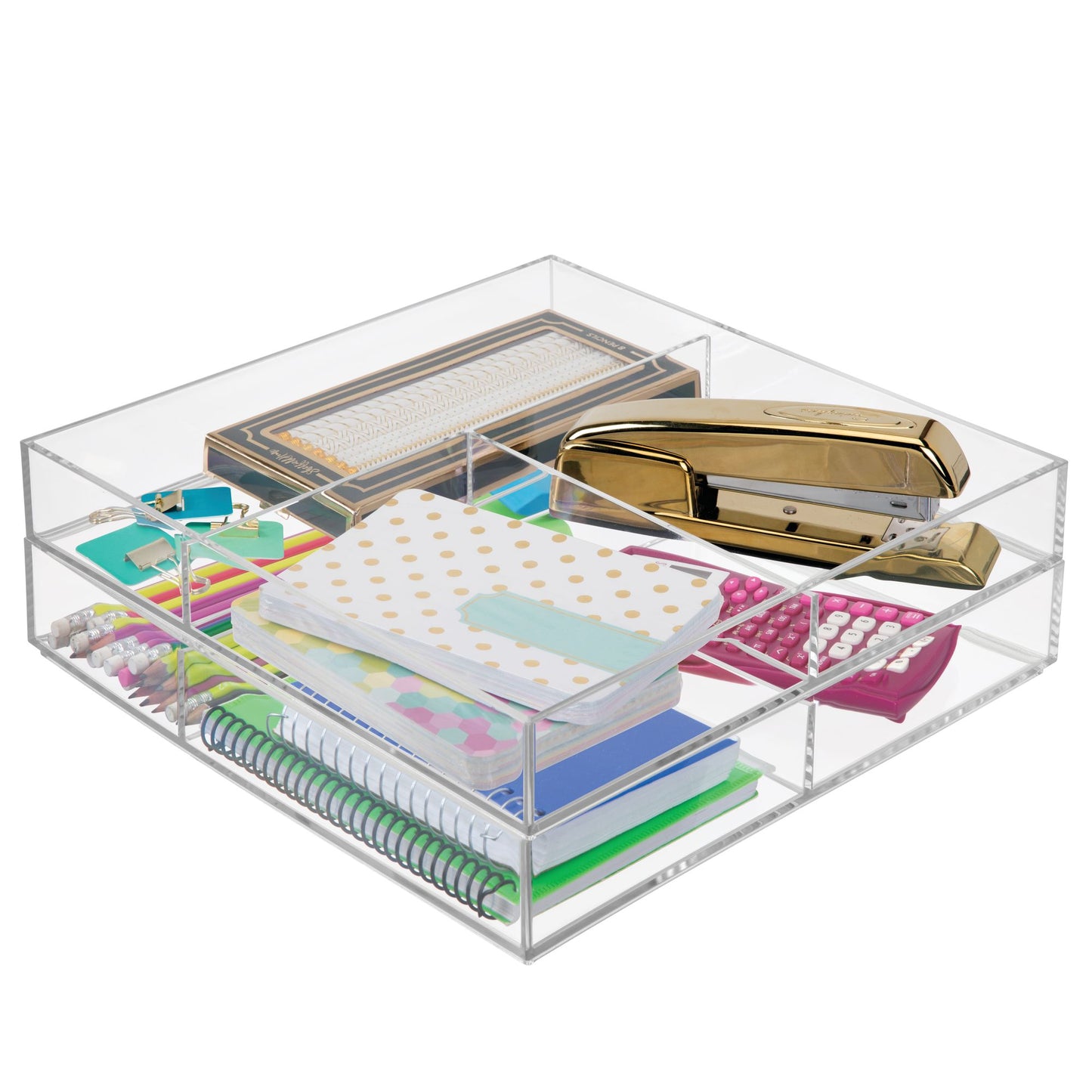 Organizador de gavetas12" x 12" x 2"