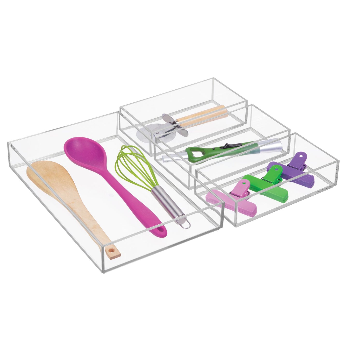 Organizador de gavetas 4" x 8" x 2"