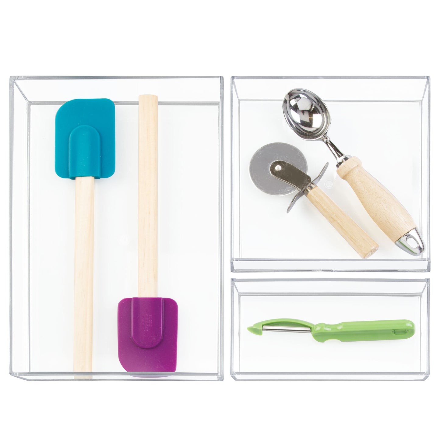 Organizador de gavetas 4" x 8" x 2"