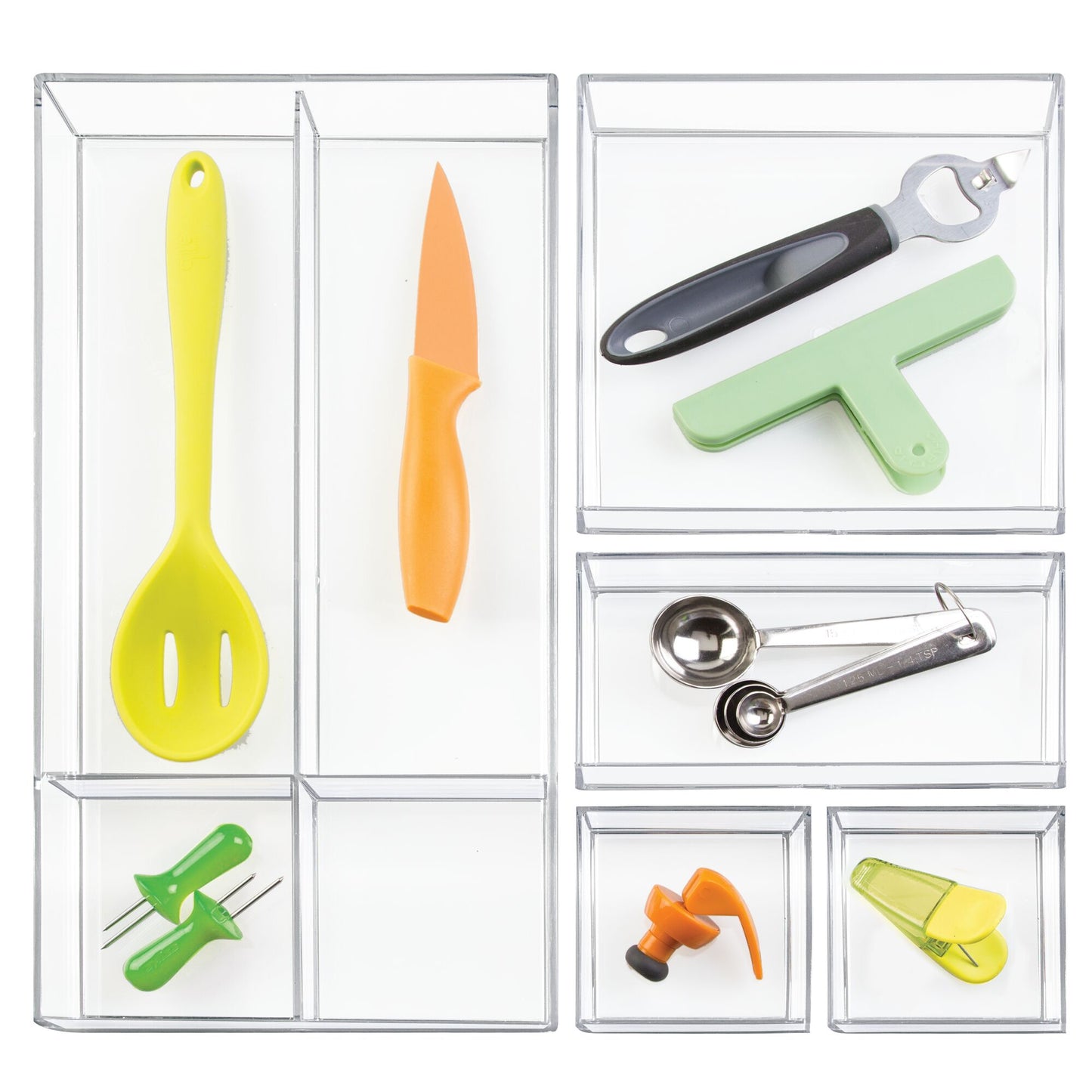 Organizador de gavetas 4" x 4" x 2"