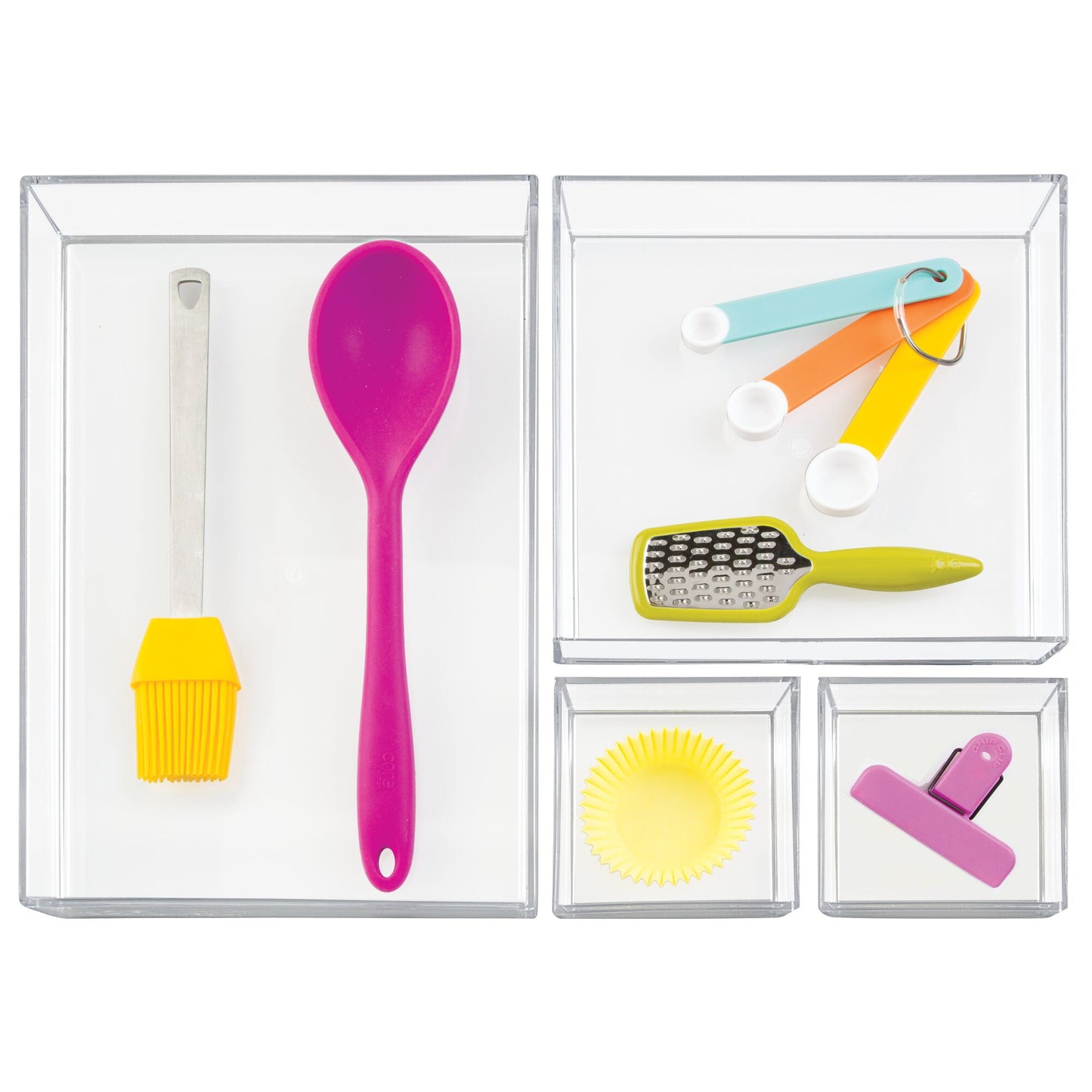 Organizador de gavetas 4" x 4" x 2"