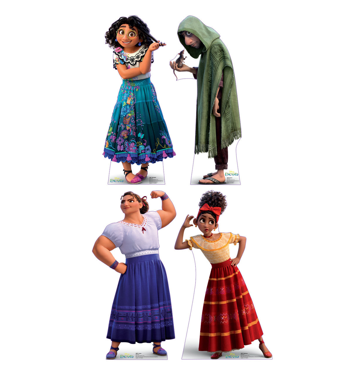 Life-size Cardboard Cutout of 4 pack Mini