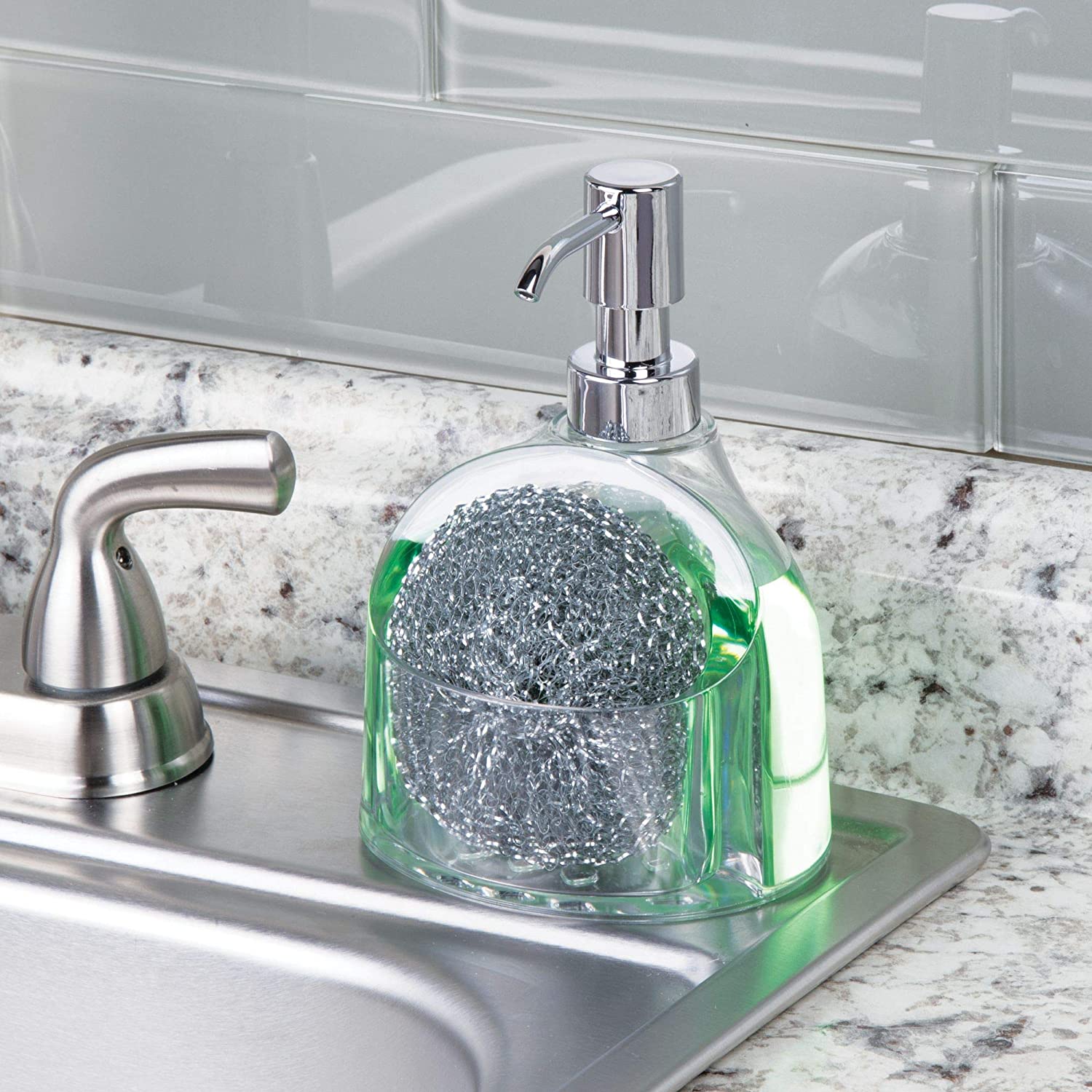 Pump Caddy with sponge compartment