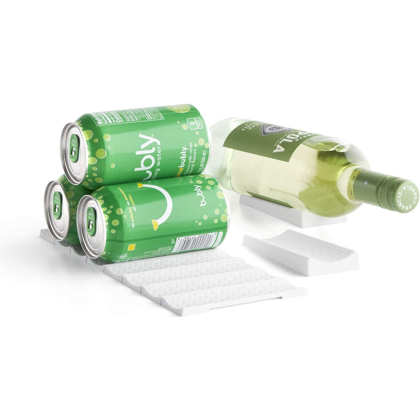 FRIDGE VIEW CAN & BOTTLE STACKERS  16 PIECE