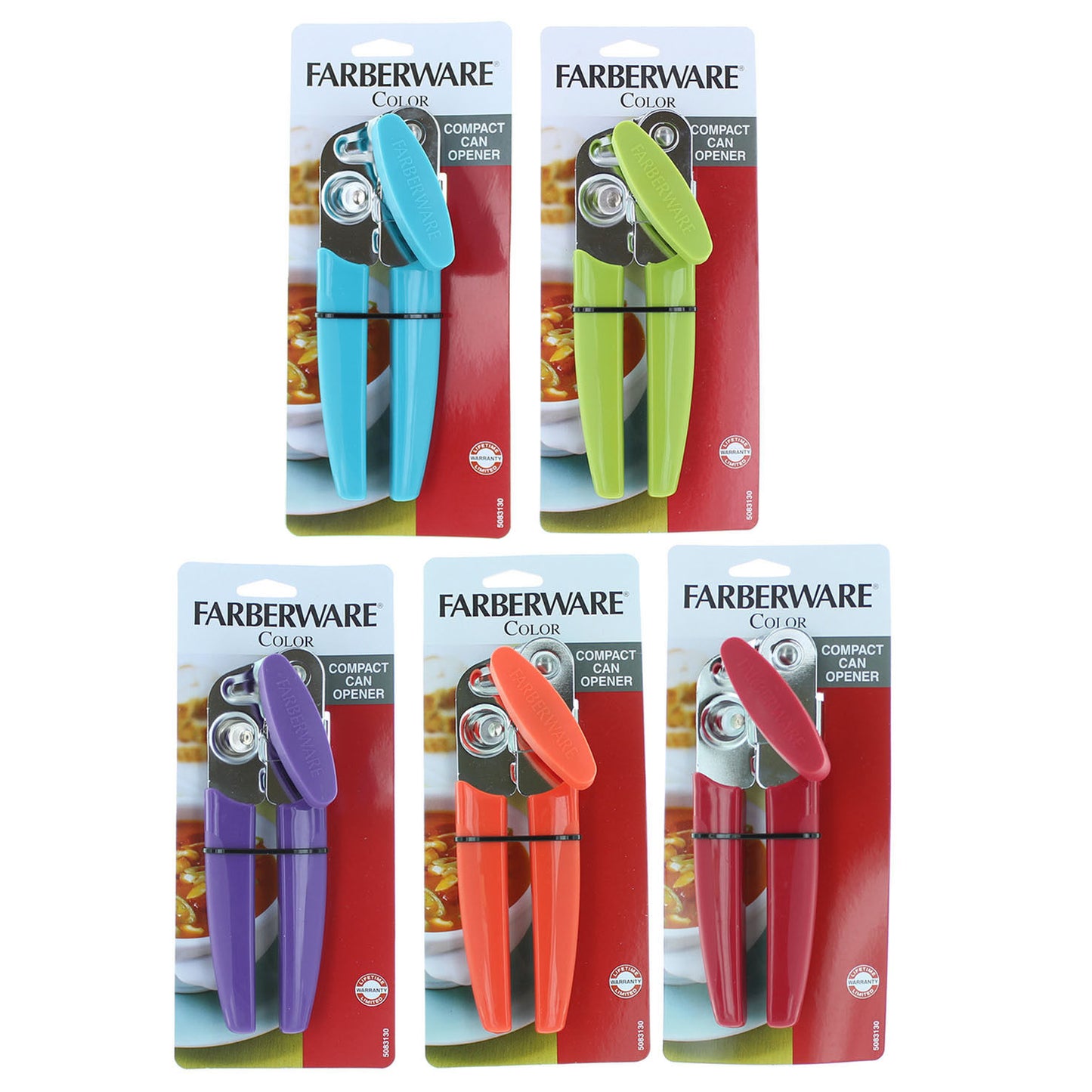 COMPACT CAN OPENER available  IN 5 COLORS