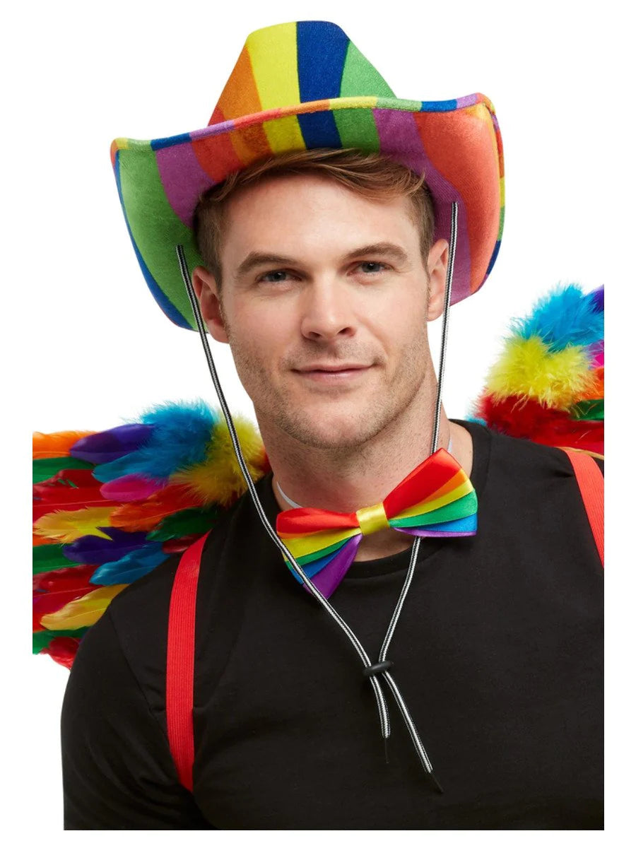 Rainbow Stetson Hat Multi Colored