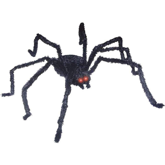 19in Black Spider Decoration