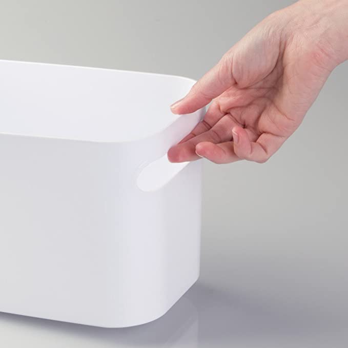 UNA Bin 10x6x6 white