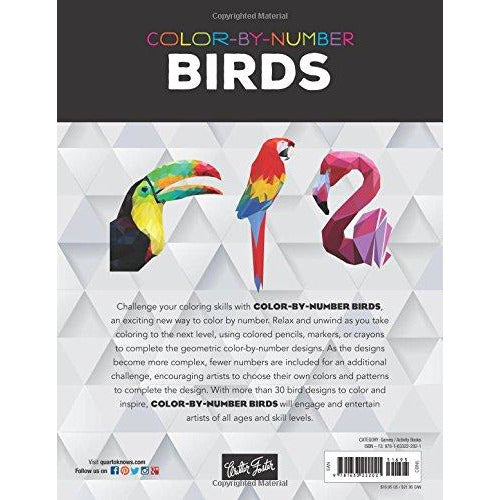 COLOR BY NUMBER BIRDS