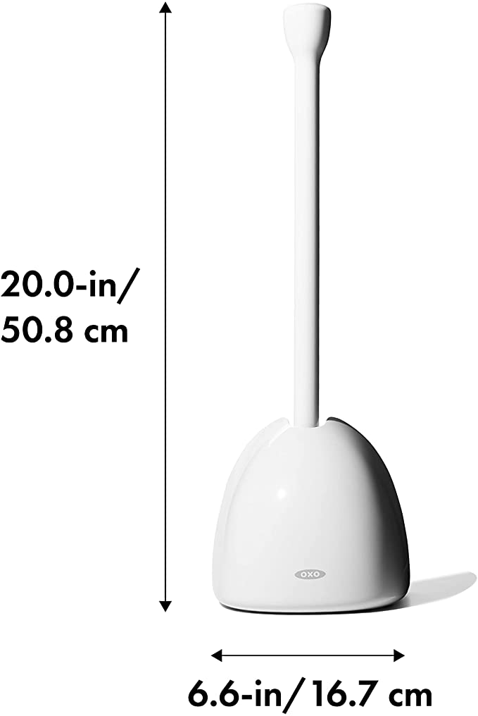 OXO GG TOILET PLUNGER WITH COVER