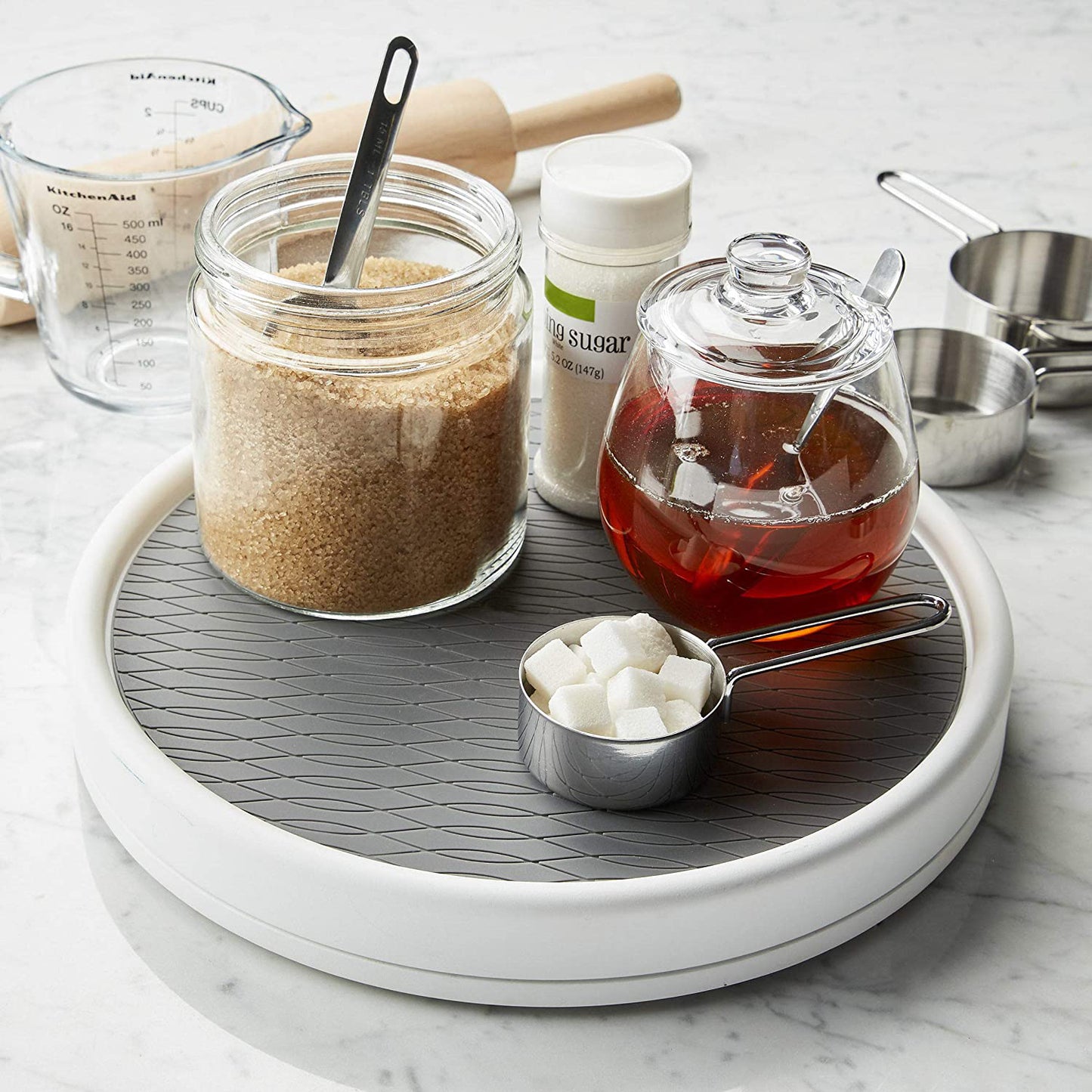 Non-Skid Lazy Susan Turntable 12" x 1.8"