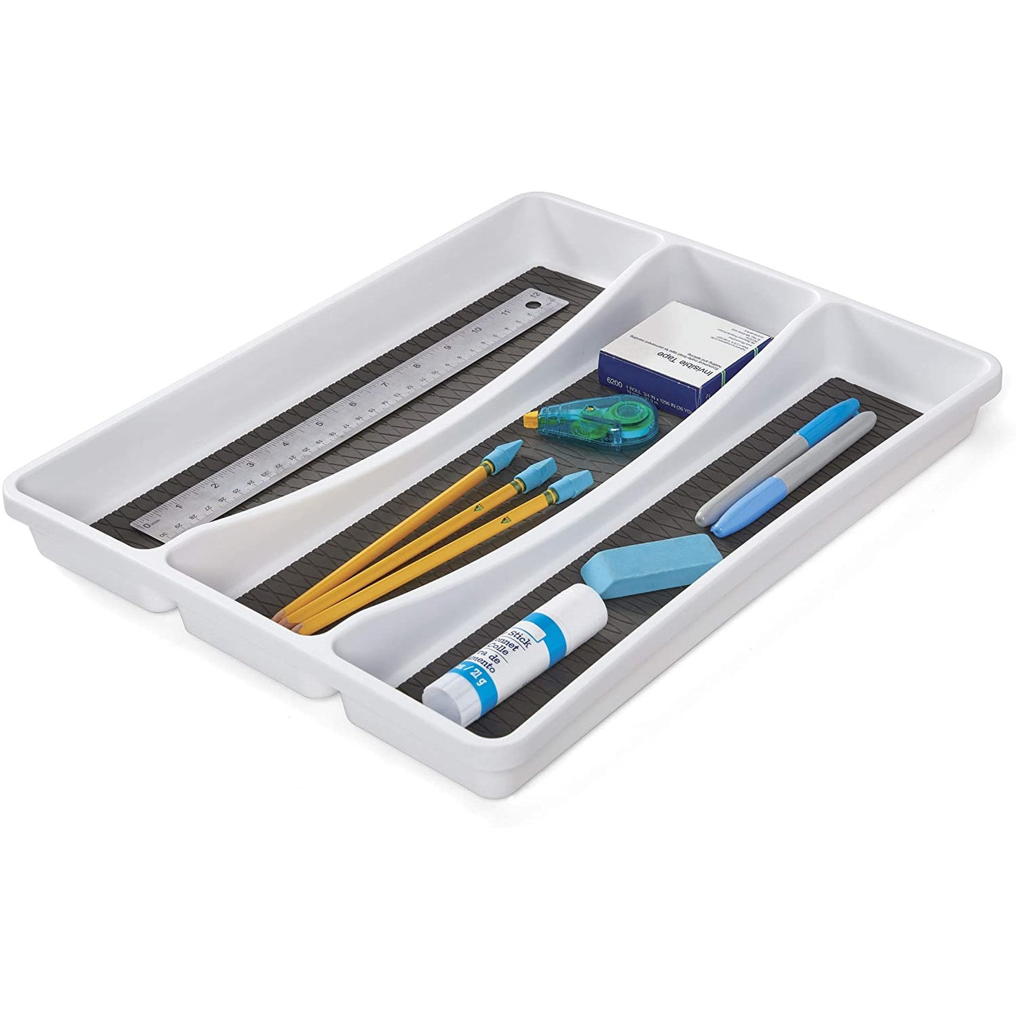 Organizador de cajones con 3 compartimentos