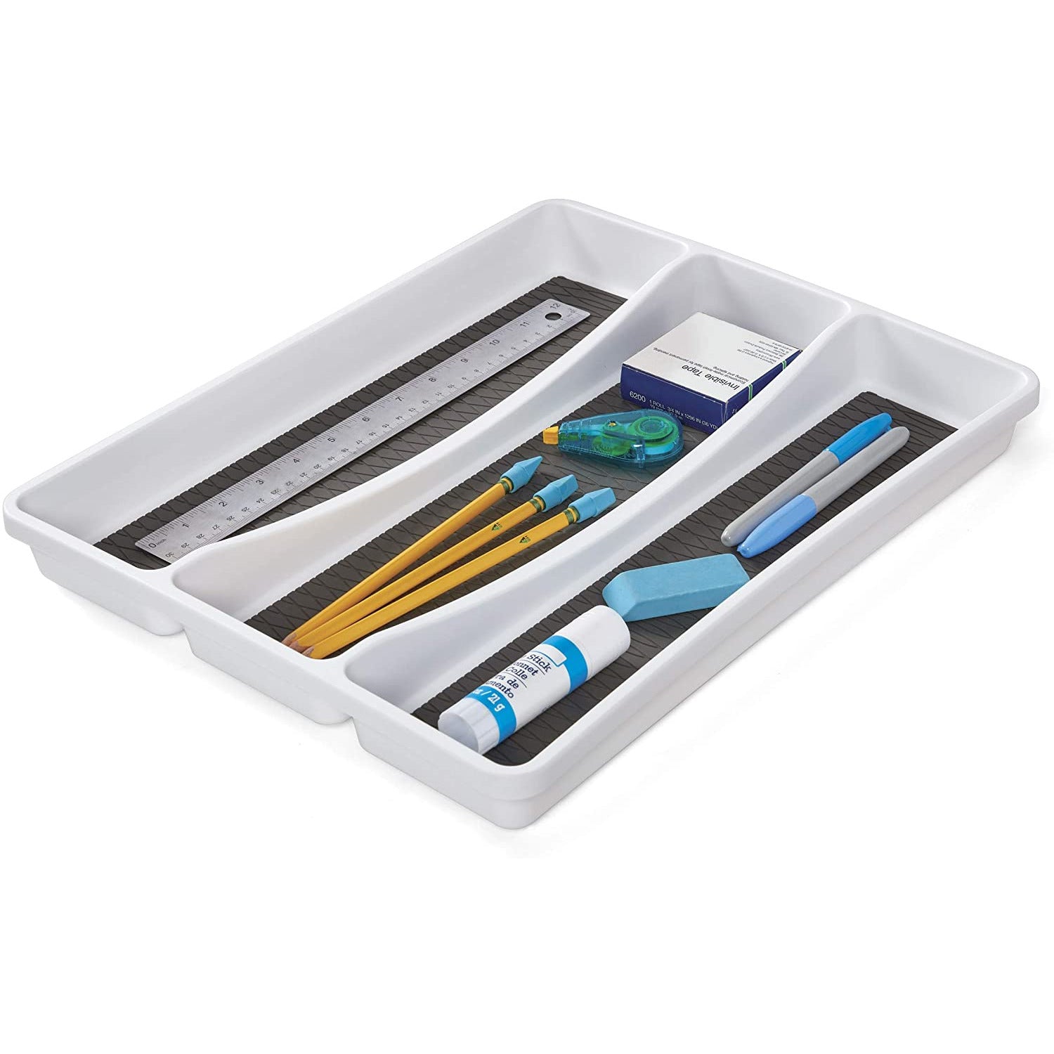 Organizador de cajones con 3 compartimentos