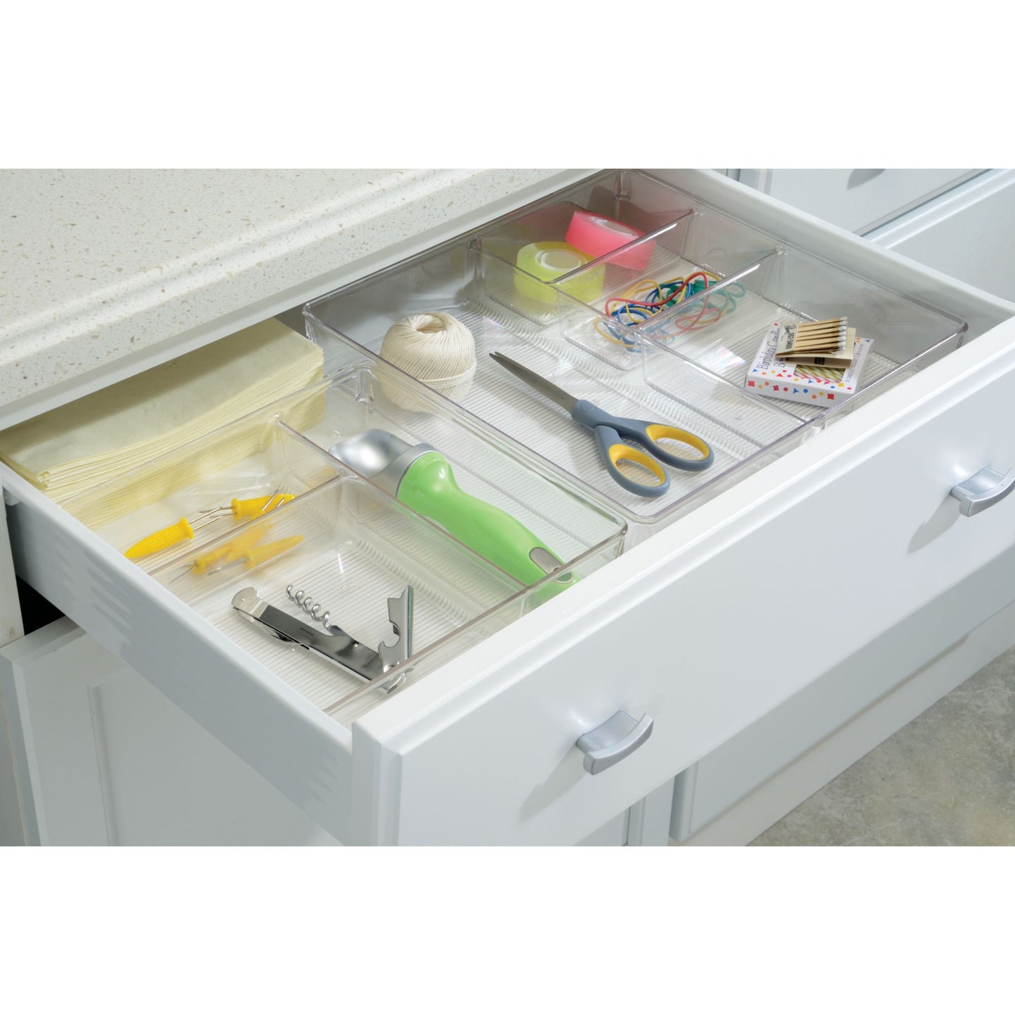 Organizador de gavetas con divisiones  14.6" x 14.4" x 3.15"