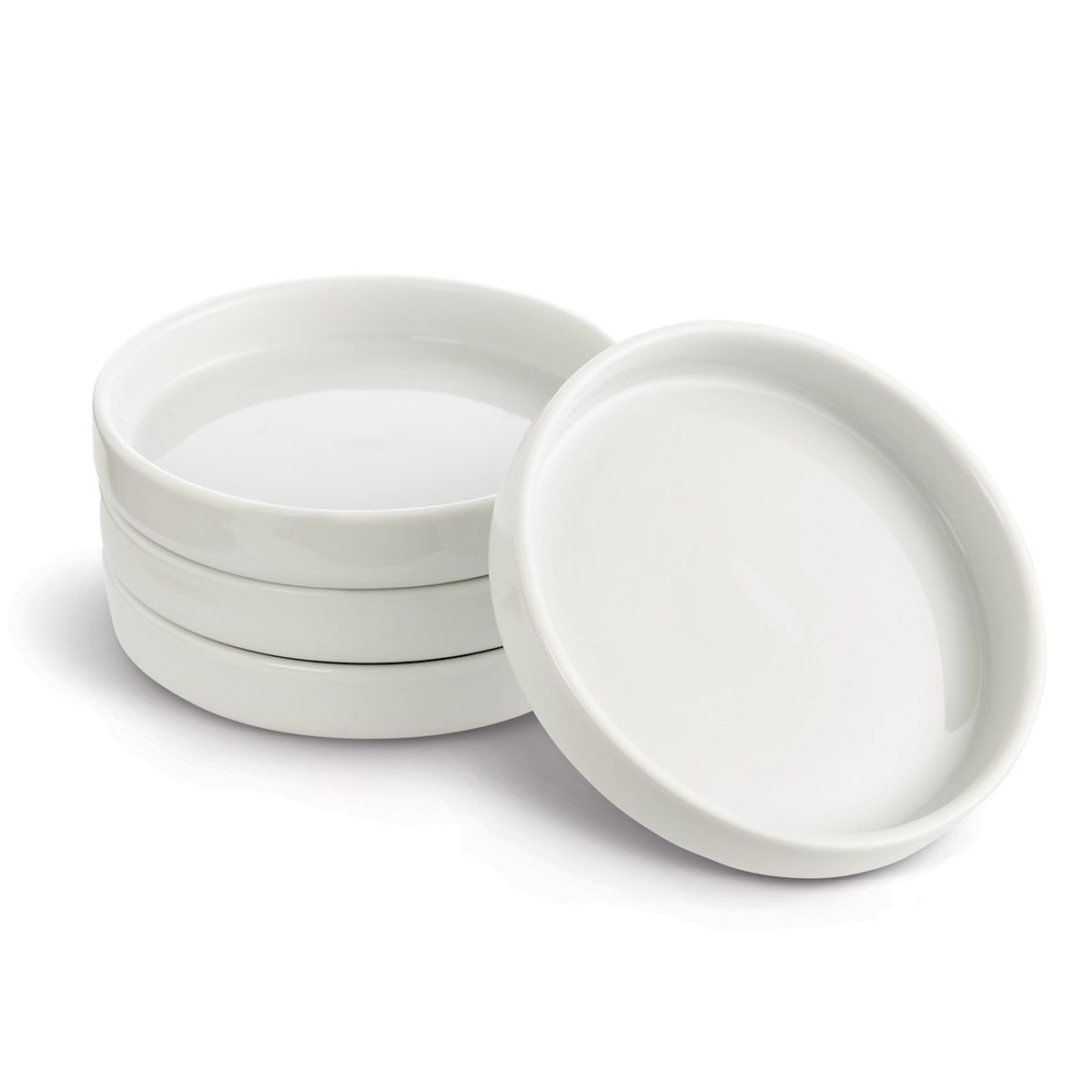 Bread dipping saucers set of 4